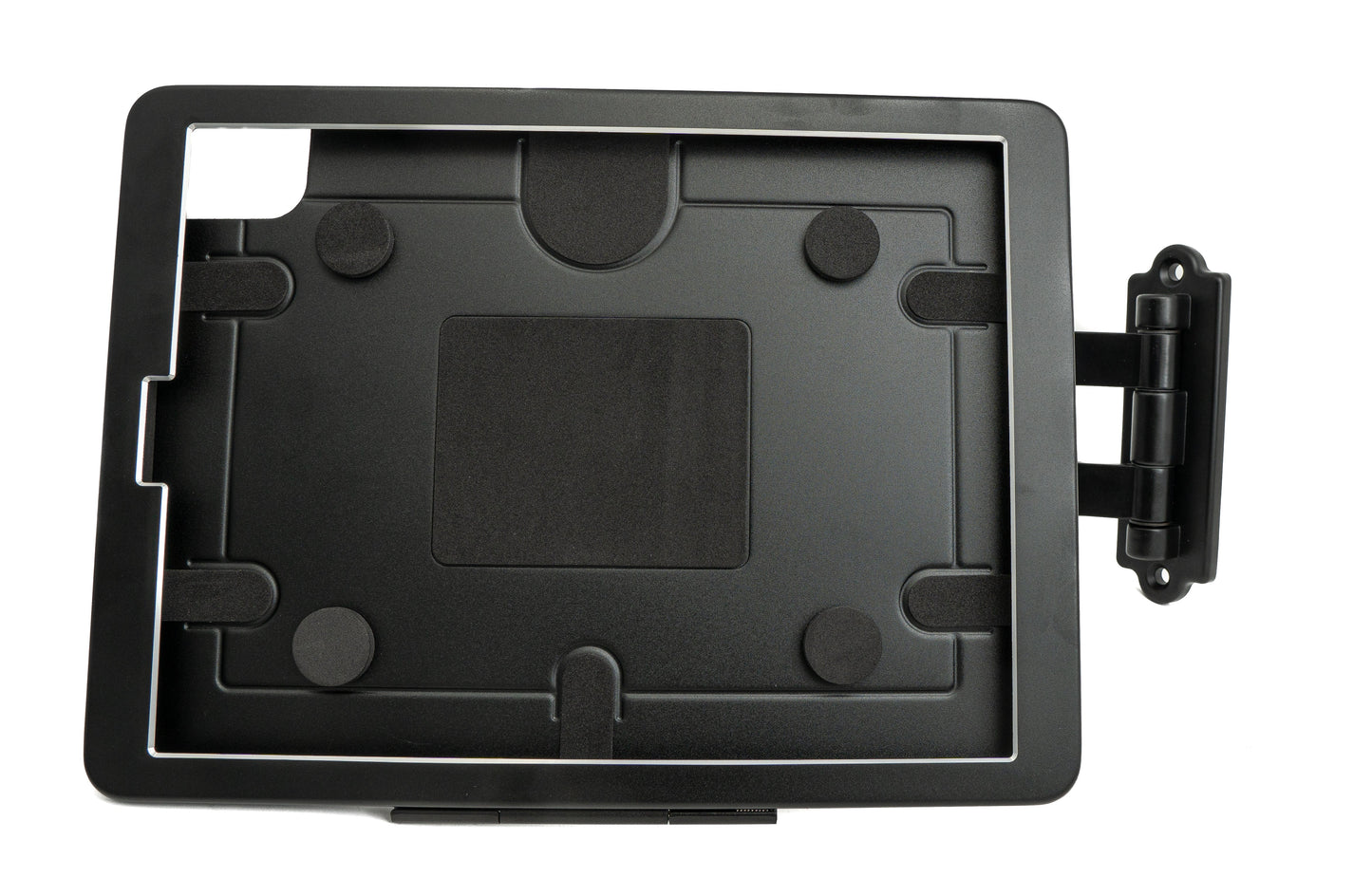 SYSTEM-S wall mount lockable 360° for iPad Pro 12.9" 2018 2020 2021 in black