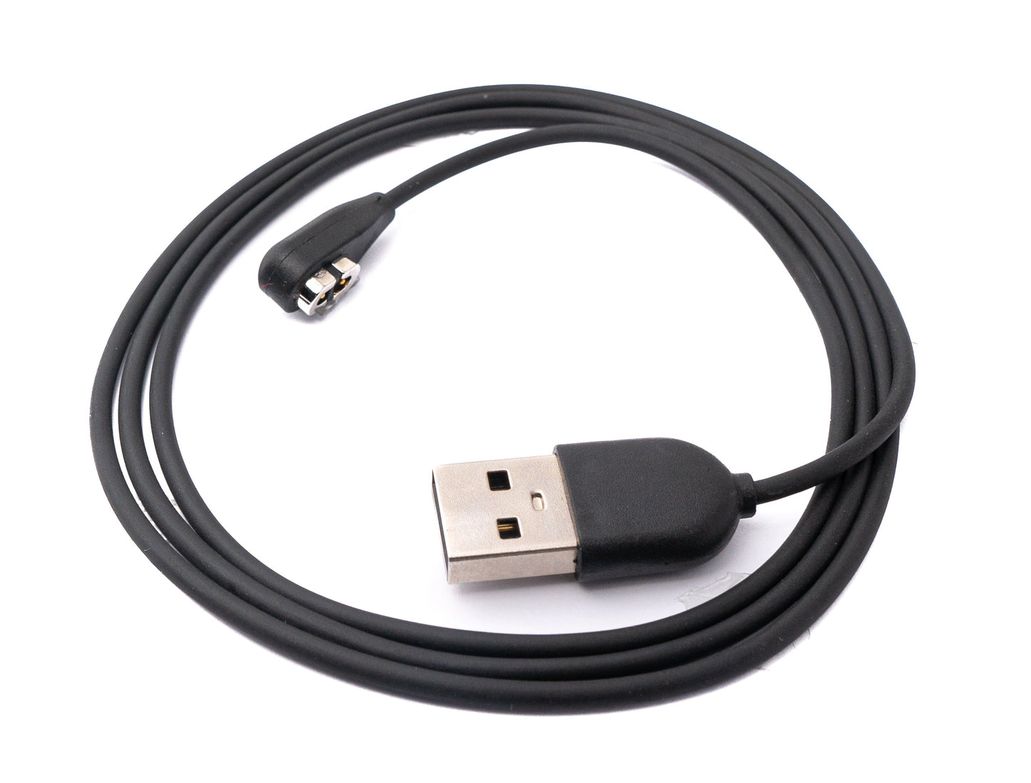SYSTEM-S USB 2.0 snúra 100 cm hleðslusnúra fyrir Aftershokz Aeropex þráðlaus heyrnartól, svört