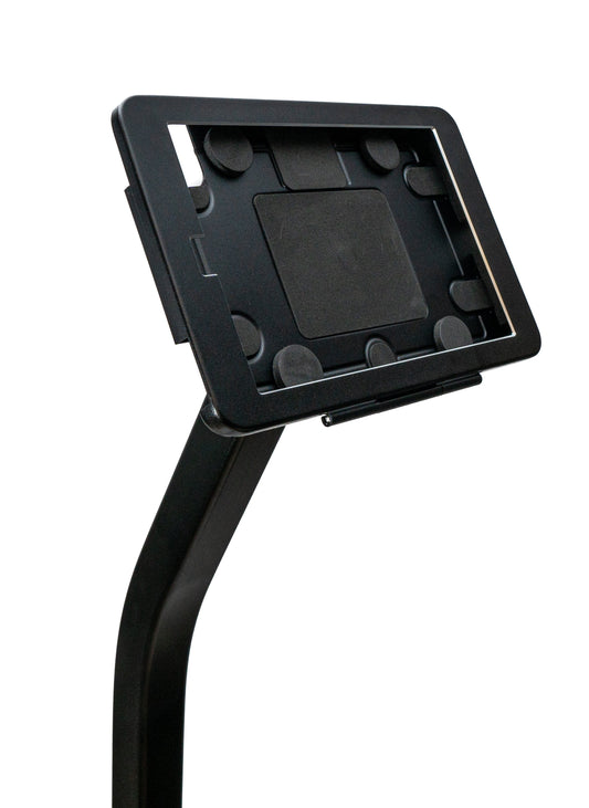 SYSTEM-S Floor Stand 120cm Tiltable Lockable Holder for iPad Mini 6 (2021) Black