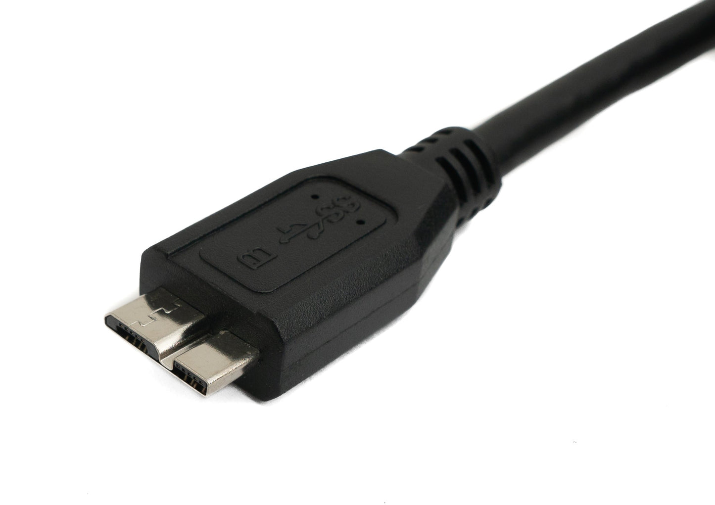 SYSTEM-S USB 3.0 snúra 5 m Micro B tengi í Type A tengi í svörtu