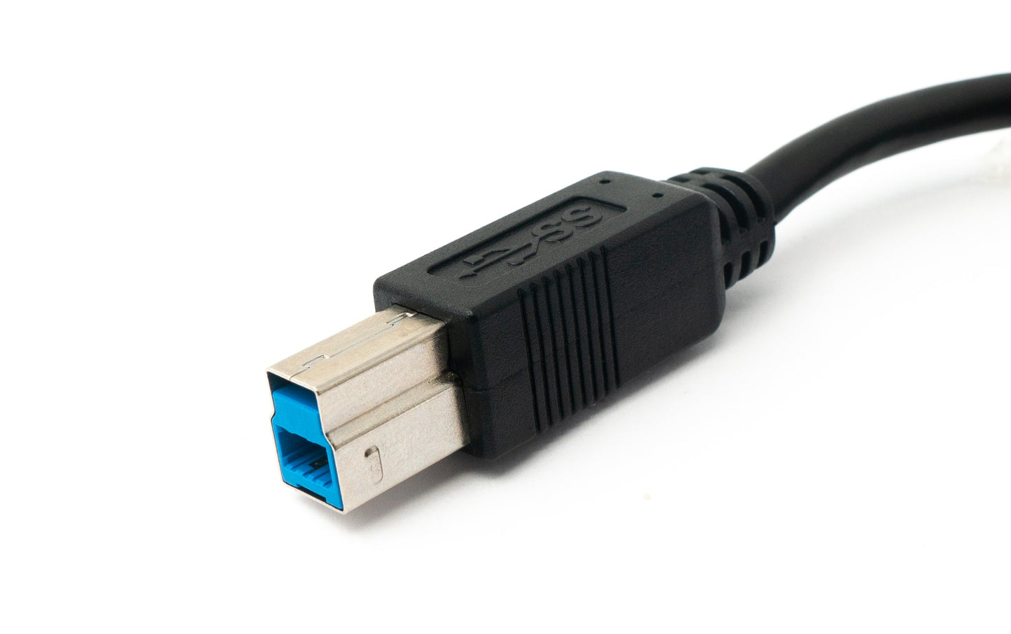 SYSTEM-S USB 3.0 cable 150 cm type B male to A male in black