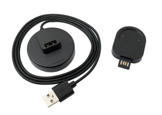 SYSTEM-S USB 2.0 snúra 100 cm hleðslusnúra fyrir Xiaomi Huami Amazfit GTR 3 GTR 3 Pro GTS 3