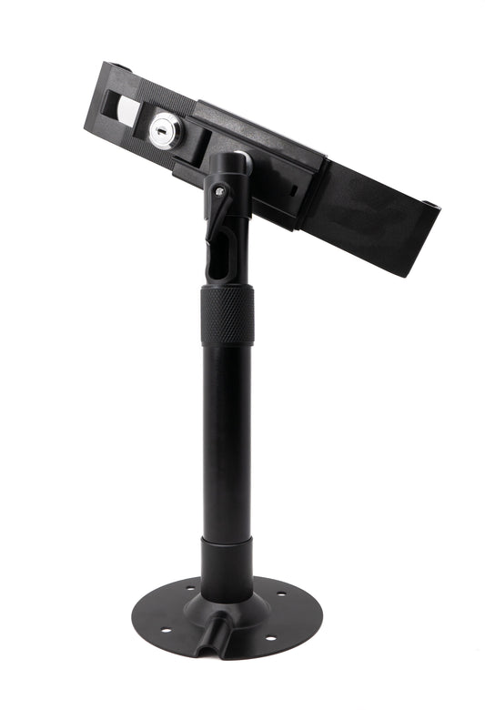 SYSTEM-S Table Stand 360° Holder Lockable for Tablets from 8.0" to 11.0" Black