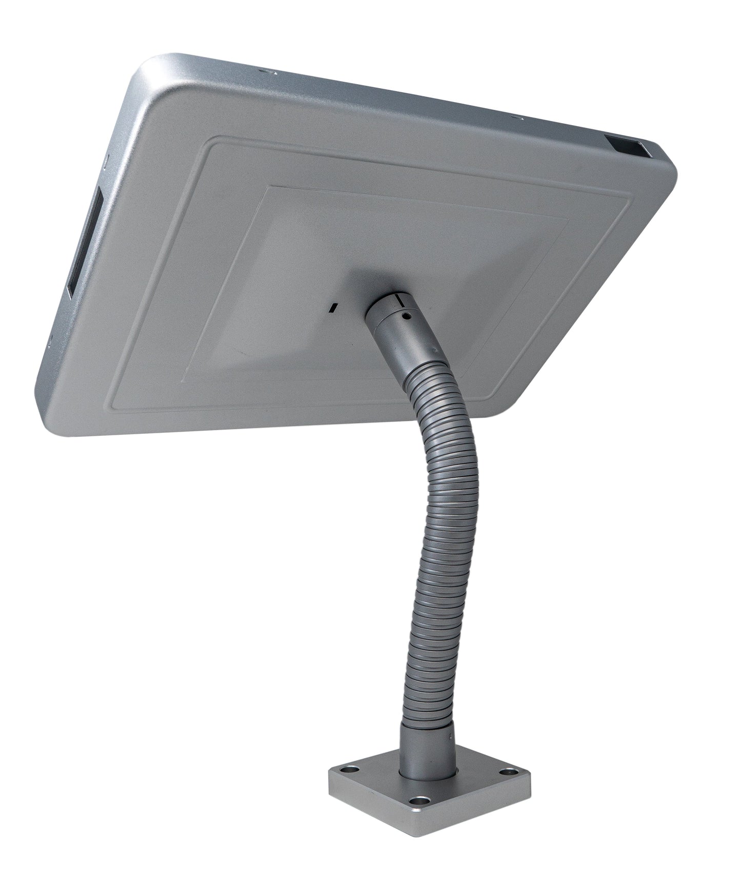 SYSTEM-S Tisch Halterung 360° Ständer abschließbar flexibel für Surface Pro 7 in Grau