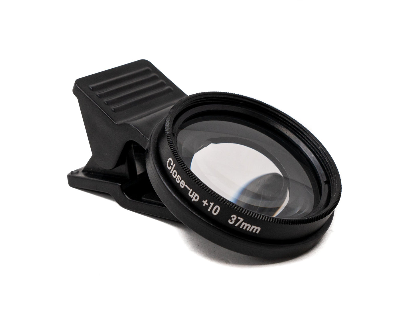 SYSTEM-S Makro Linse Set Zoom Close Up Filter Kit mit Clip Tasche in Schwarz