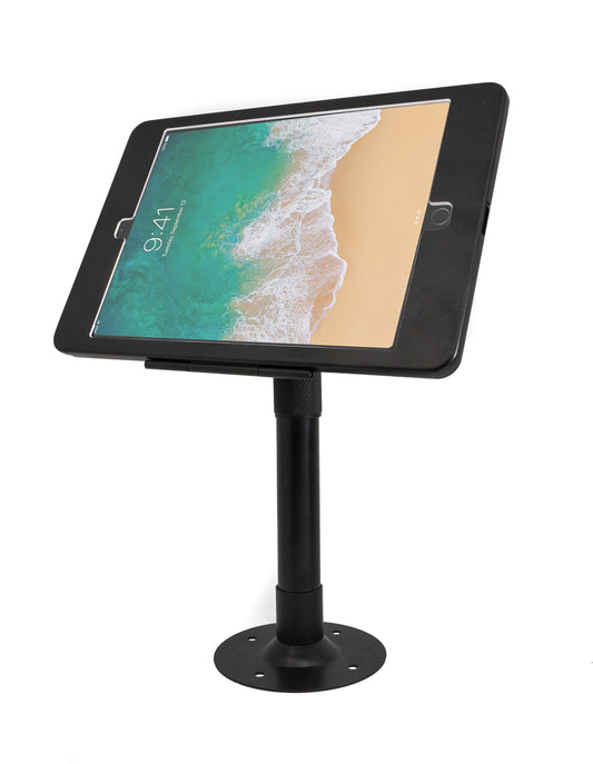 SYSTEM-S table stand 360° lockable holder for iPad Pro 10.5" (2017) in black