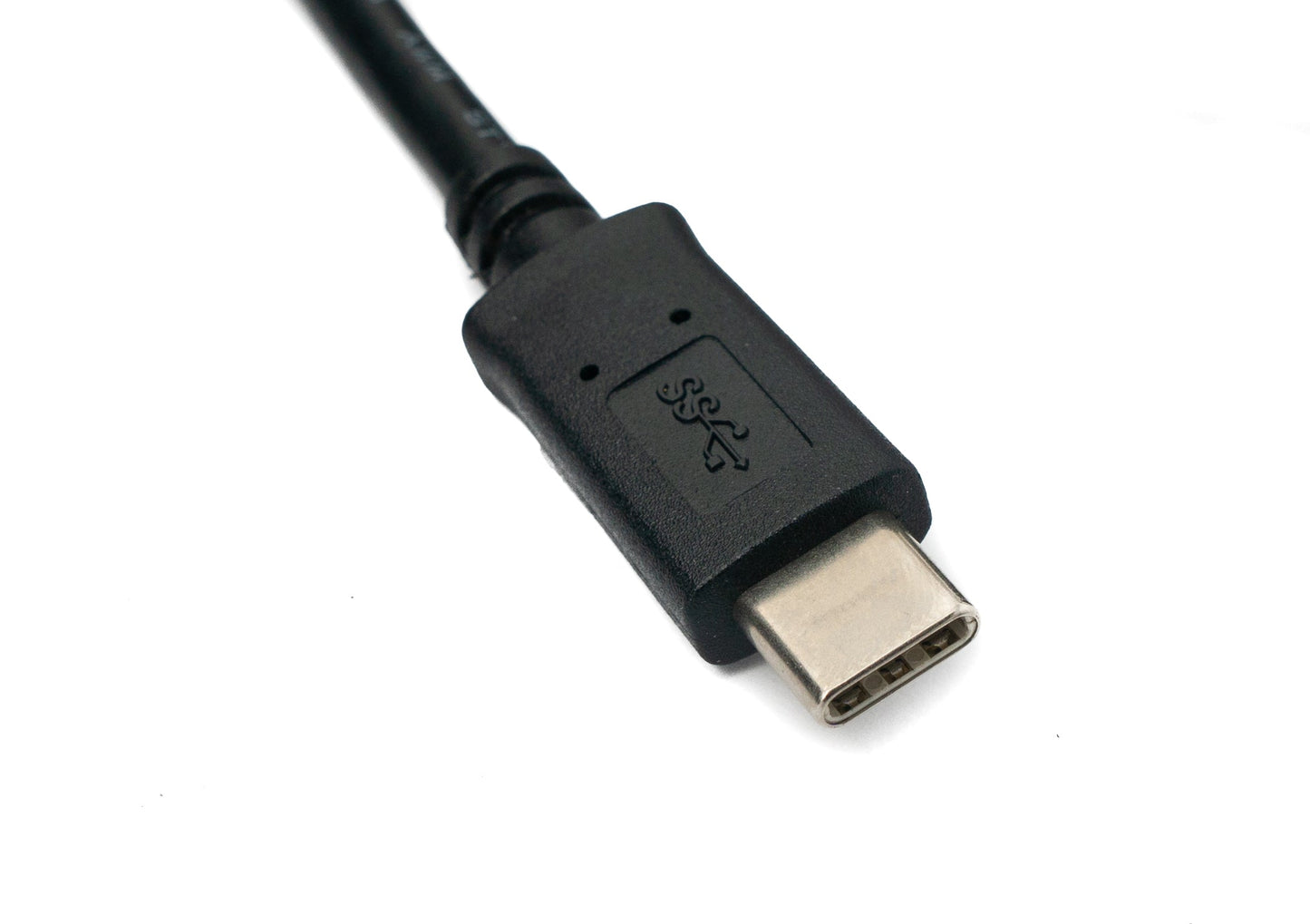 SYSTEM-S USB 3.1 Kabel 3 m Typ C Stecker zu Stecker in Schwarz