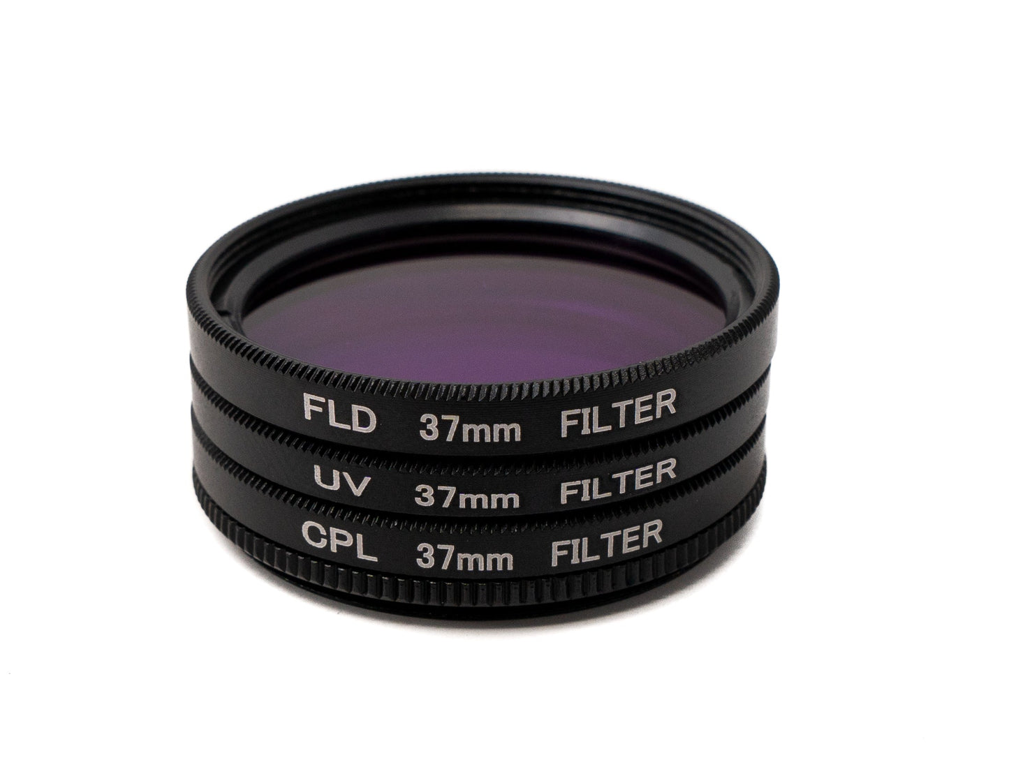 SYSTEM-S UV CPL FLD síusett 37 mm linsusett með klemmupoka í svörtu