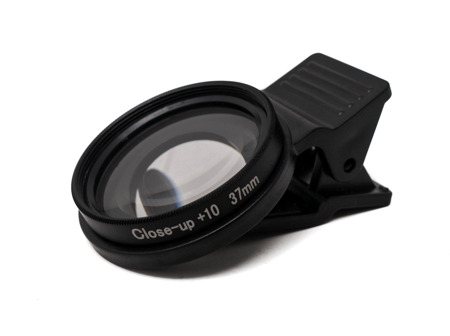 SYSTEM-S Makro Linse Set Zoom Close Up Filter Kit mit Clip Tasche in Schwarz