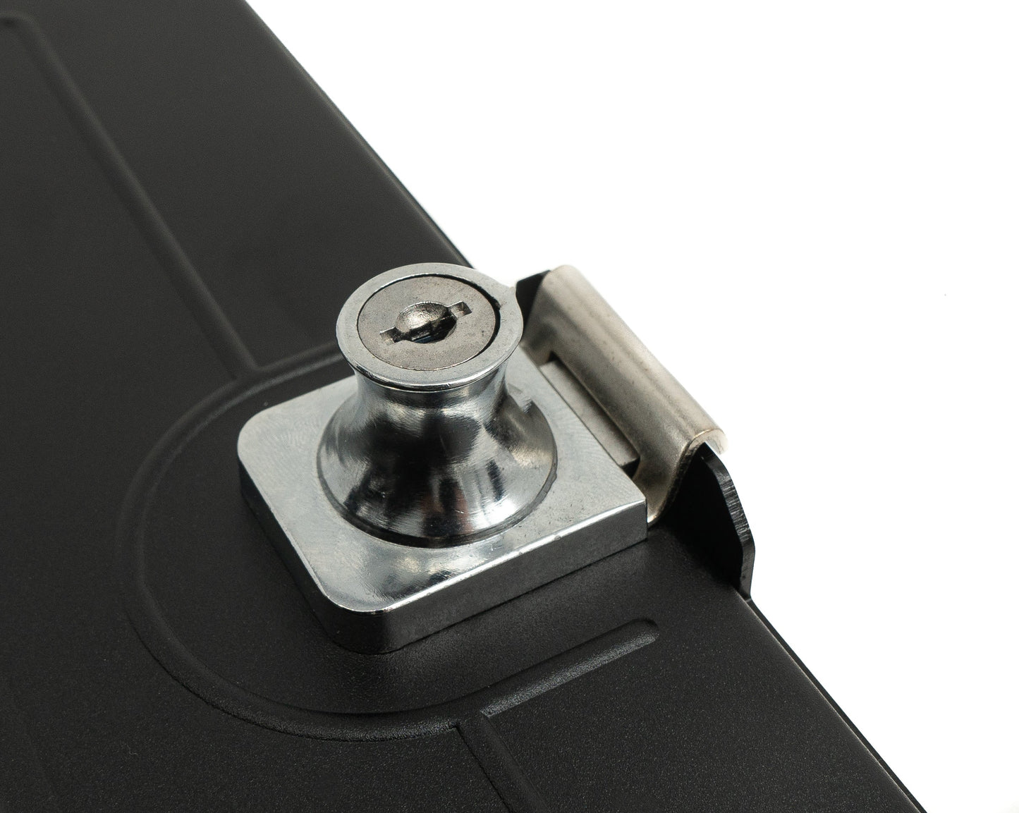 SYSTEM-S wall mount lockable 360° for iPad Pro 12.9" 2018 2020 2021 in black