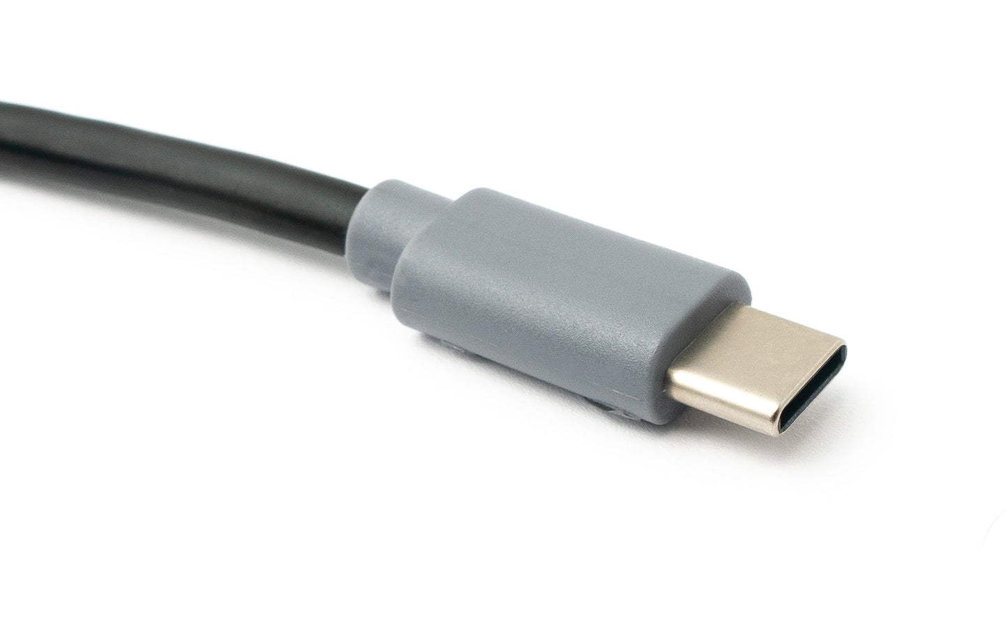SYSTEM-S USB 3.1 Kabel 100 cm Typ C Stecker zu 2.0 Typ B Stecker in Schwarz