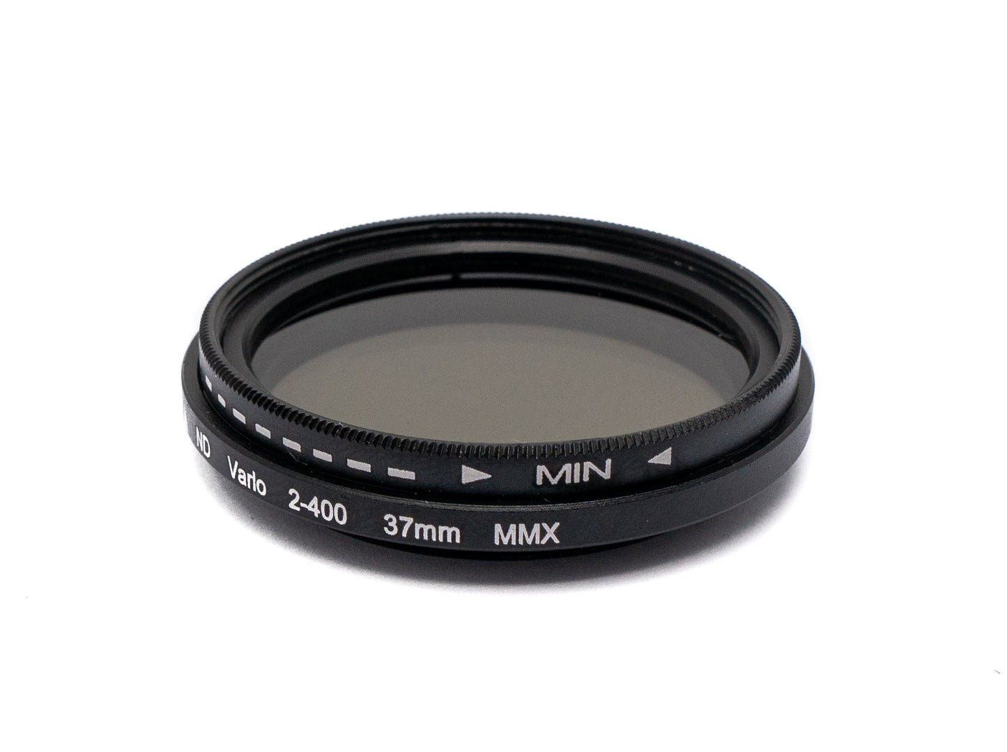 SYSTEM-S ND Vario sía 37 mm 2 til 400 grá linsa með klemmu fyrir snjallsíma í svörtu