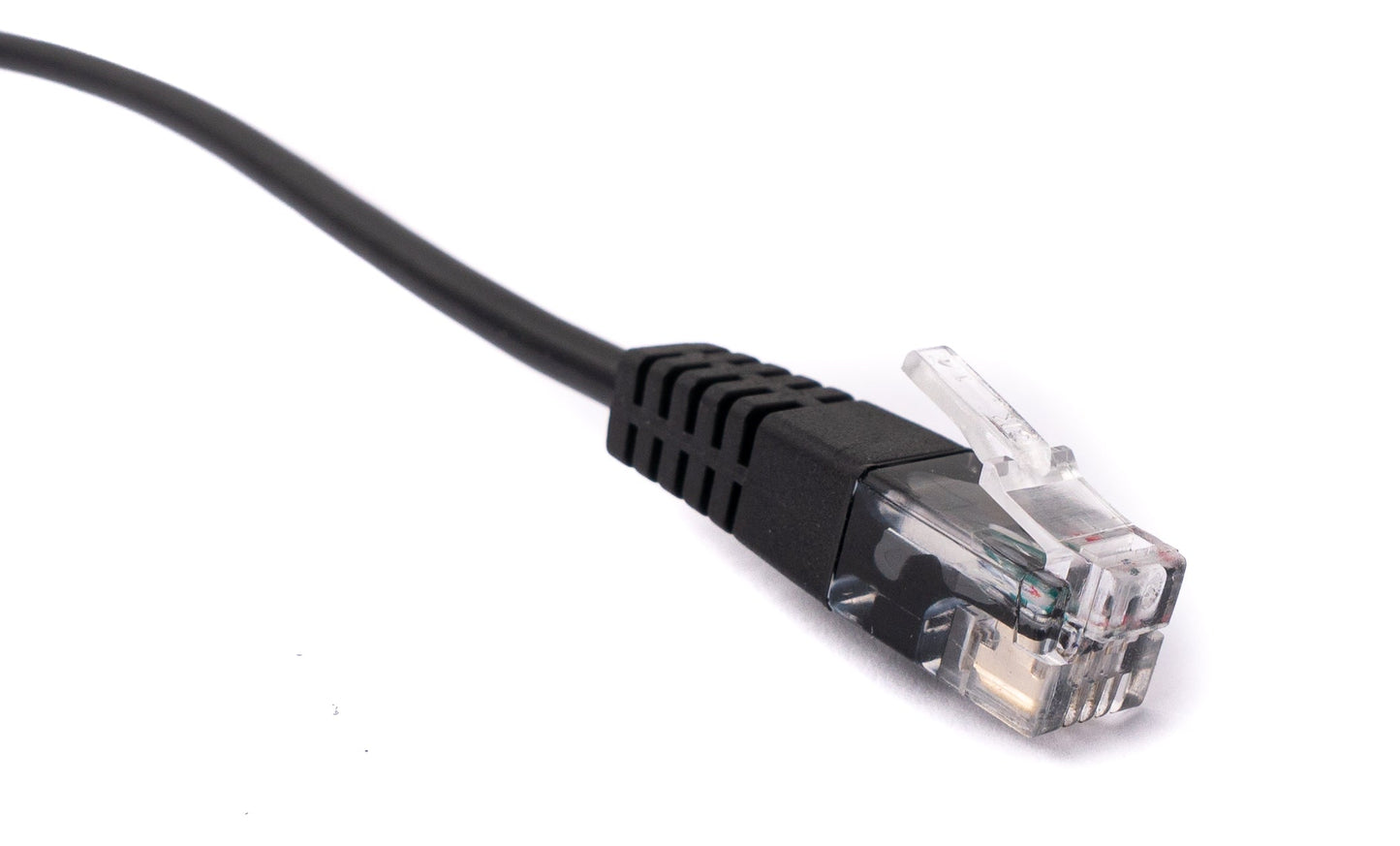 SYSTEM-S Símaheyrnartól millistykki 20 cm RJ9 tengi í 2x 3,5 mm jack hljóðsnúra svart