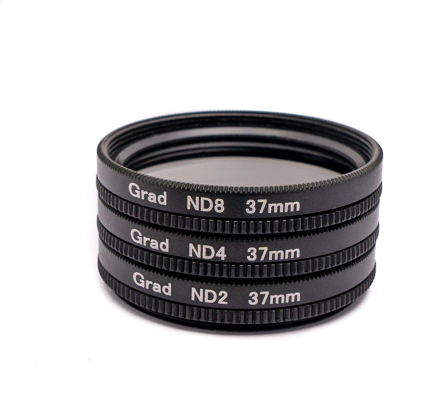 SYSTEM-S ND Lens Set Neutral Density Transition Filter Gray Filter with Clip Bag Black