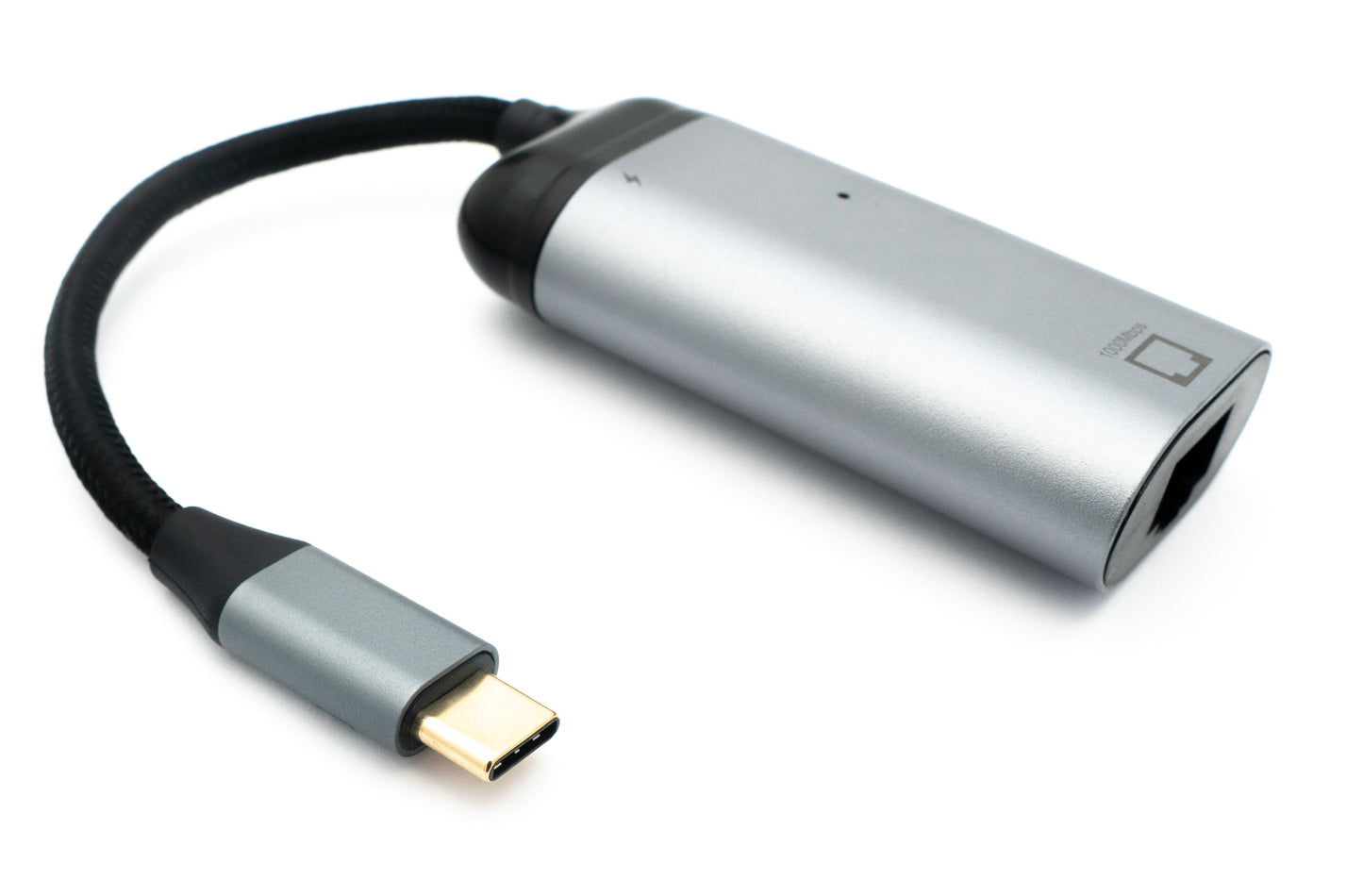 SYSTEM-S 3in1 Adapter LAN Buchse & USB 2.0 Typ A Buchse & 2x 3.1 C Buchse zu C Stecker