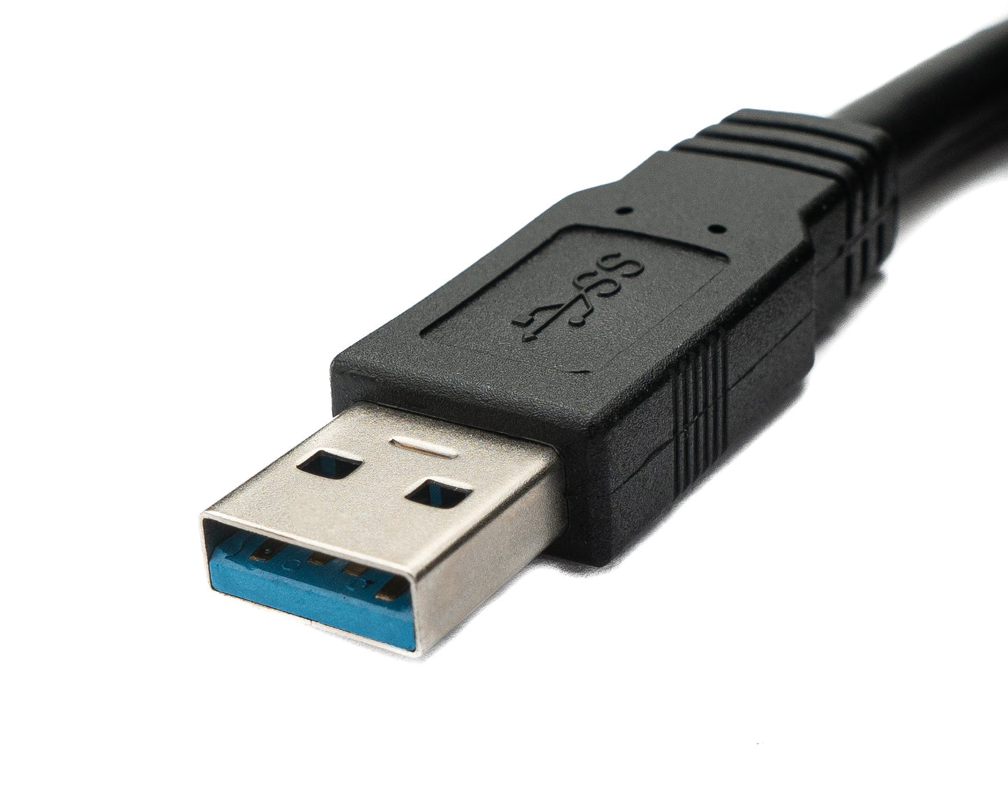 SYSTEM-S USB 3.0 snúra 8 m Micro B tengi í A tengi í svörtu