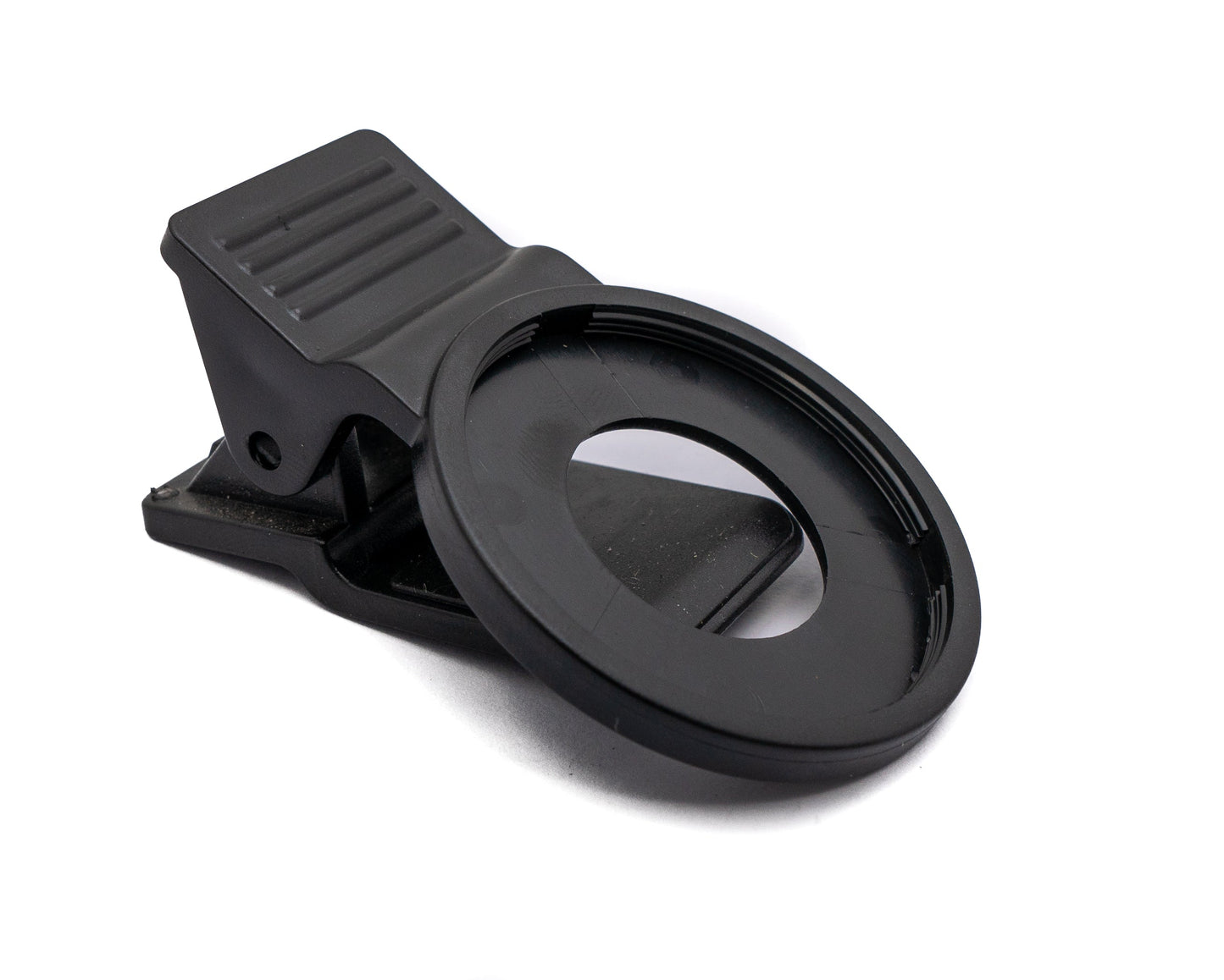 SYSTEM-S ND2 Lens 37 mm Neutral Density Gray Filter with Clip for Smartphones in Black