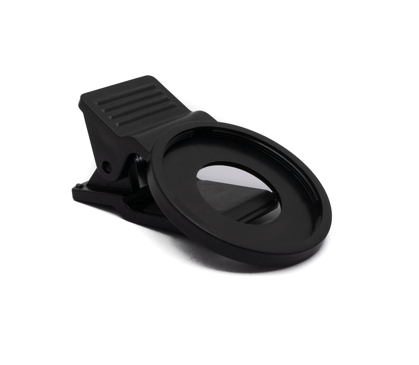 SYSTEM-S UV Filter 37 mm 2x beschichtet Slim Linse mit Clip für Smartphones in Schwarz