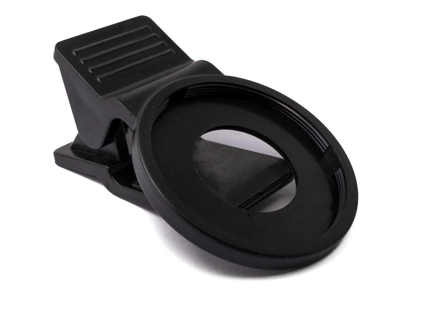 SYSTEM-S CPL sía 37 mm linsa með klemmu fyrir snjallsíma í svörtu