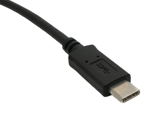 SYSTEM-S USB 3.1 cable 200 cm Type C male to 3.0 Type A male in black