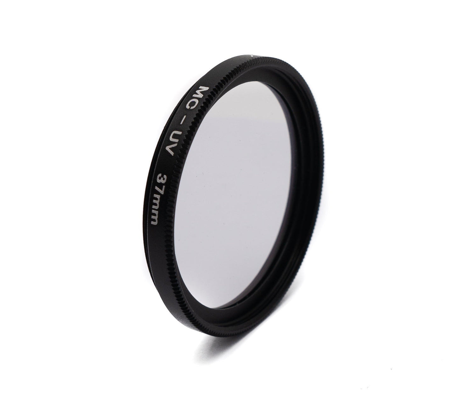 SYSTEM-S UV Filter 37 mm 12x coated slim lens with clip for smartphones in black
