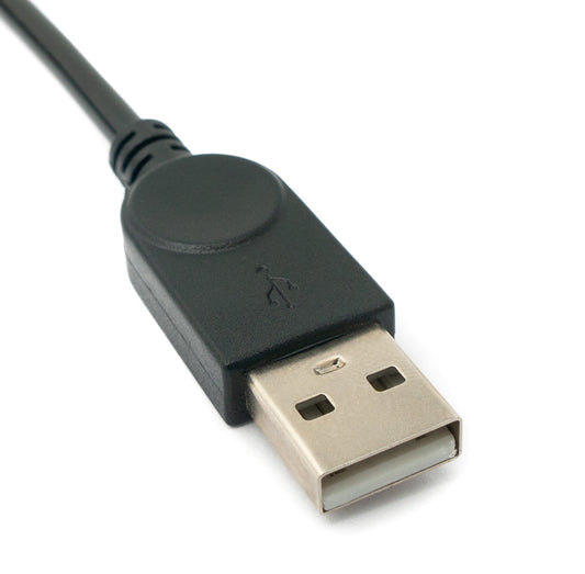 SYSTEM-S USB 3.1 snúra 120 cm Tegund C karlkyns í A karlkyns spíralhornað svart