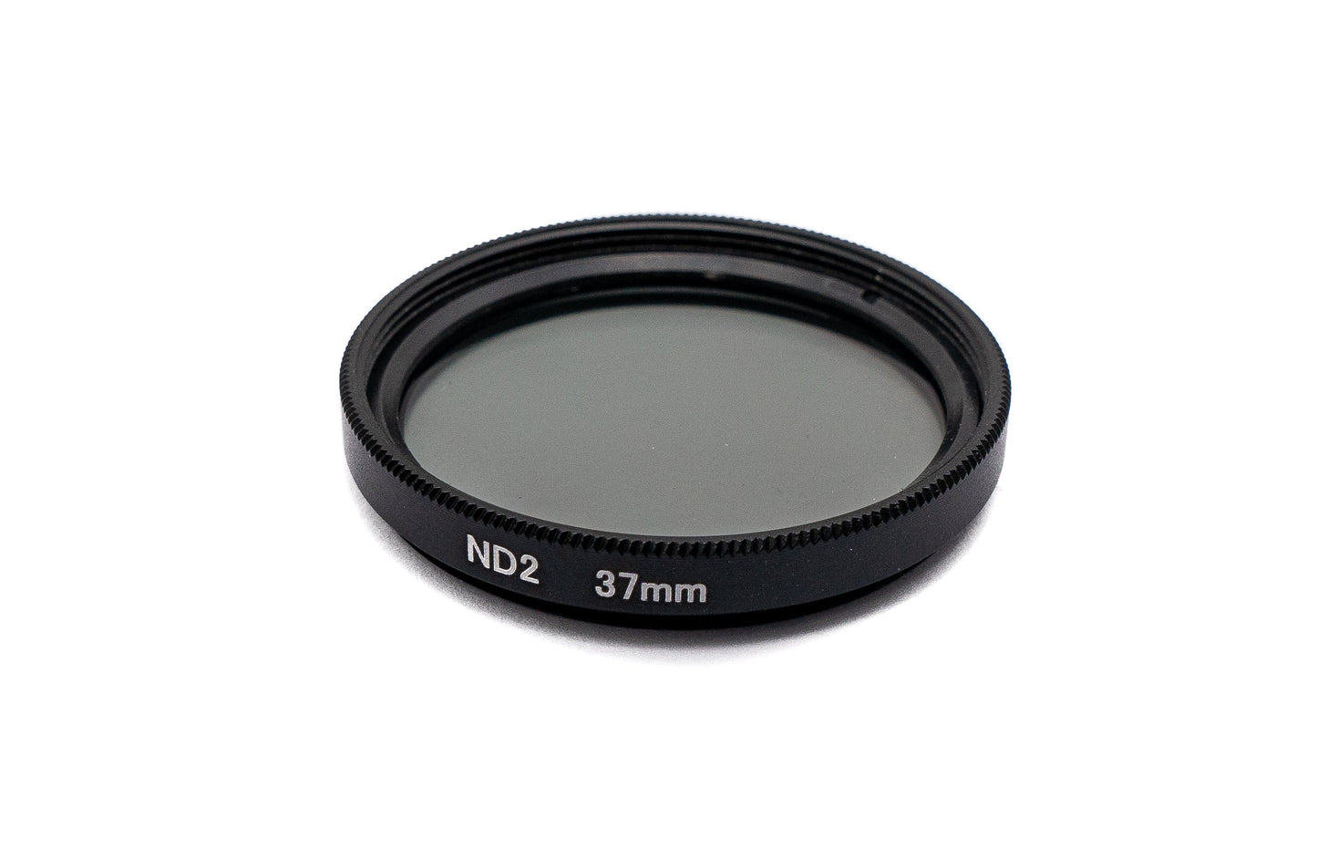 SYSTEM-S ND2 Lens 37 mm Neutral Density Gray Filter with Clip for Smartphones in Black