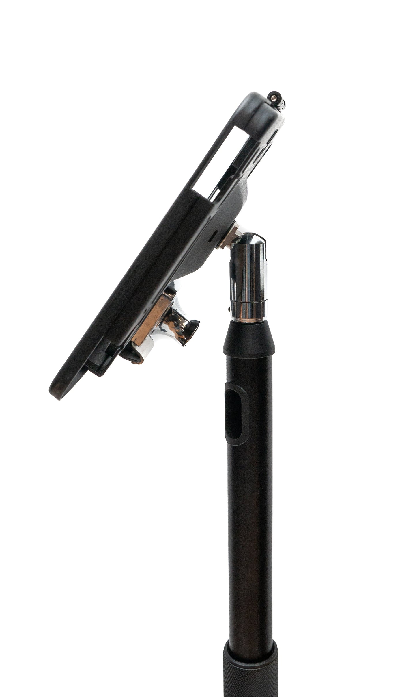 SYSTEM-S Floor Stand 150cm 360° Lockable Holder for iPad Mini 6 (2021) in Black