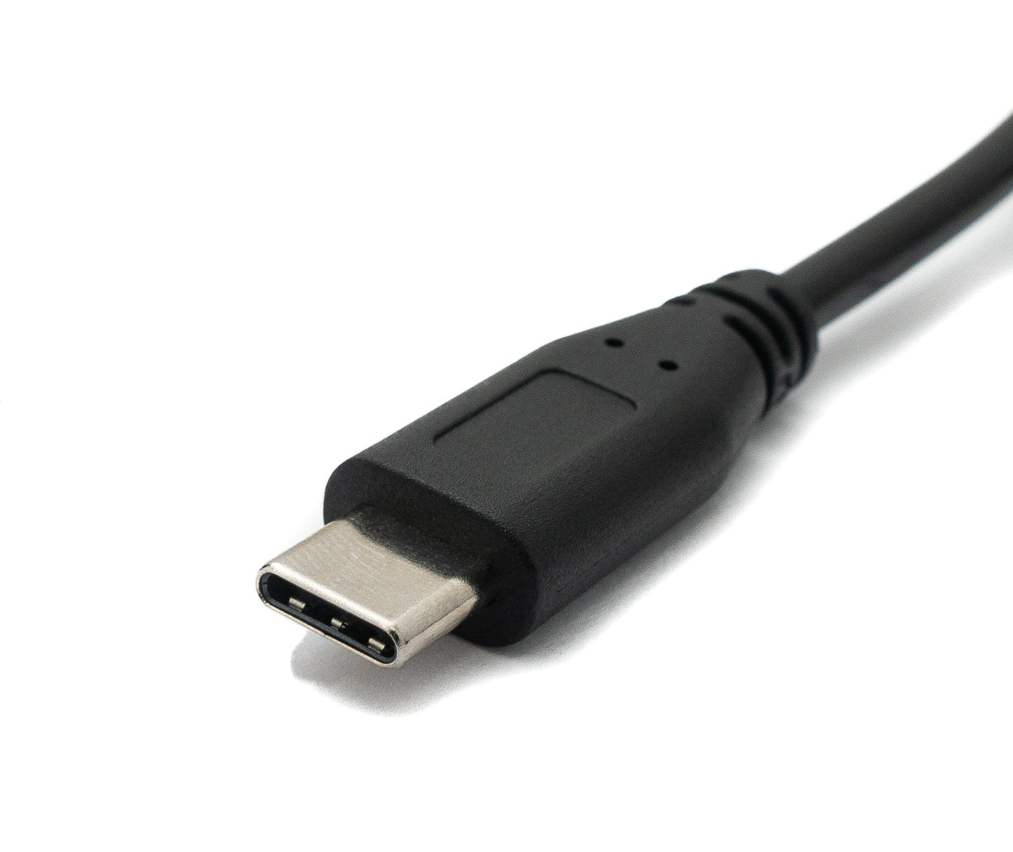 SYSTEM-S USB 3.1 snúra 120 cm karlkyns í 2.0 Mini B kvenkyns spíral í svörtu