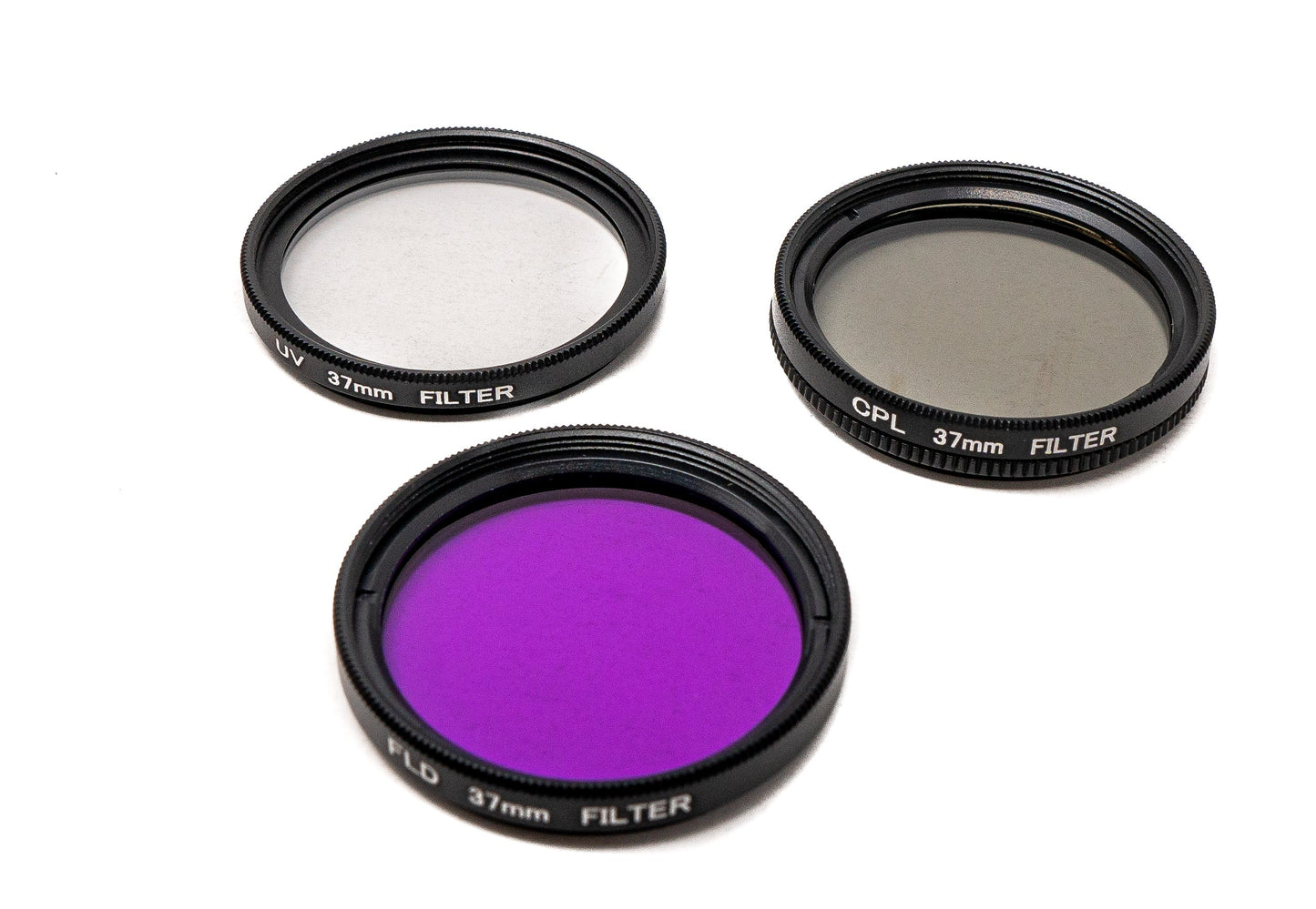 SYSTEM-S UV CPL FLD síusett 37 mm linsusett með klemmupoka í svörtu