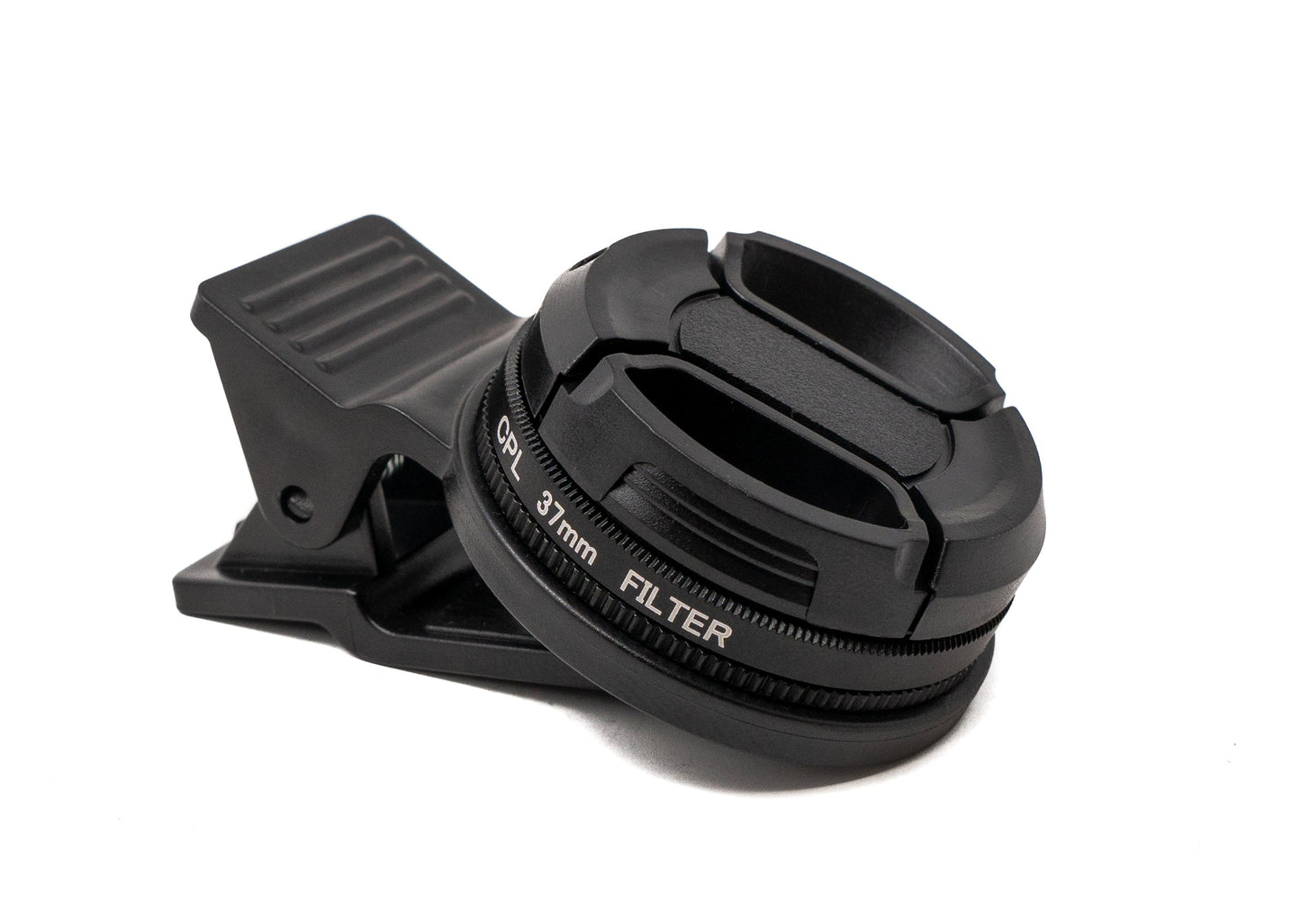 SYSTEM-S Filter 3 ND UV CPL FLD Set 37 mm Linse Kit mit Abdeckung Clip Taschen in Schwarz