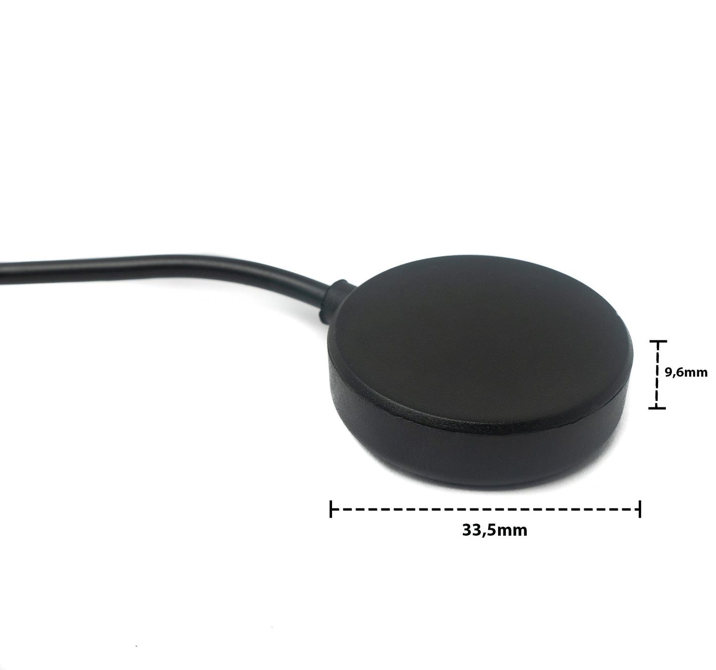 SYSTEM-S USB 3.1 snúra 100 cm hleðslustöð fyrir Samsung Galaxy Watch 4 snjallúr, svört