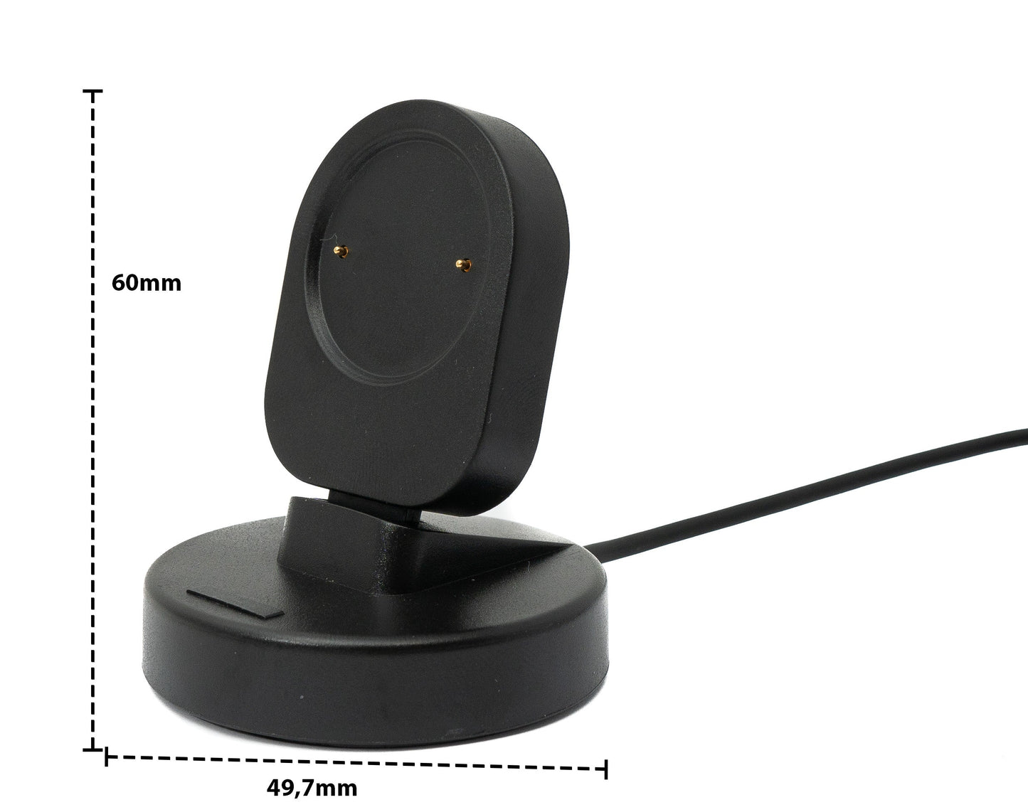 SYSTEM-S USB 2.0 snúra 100 cm hleðslusnúra fyrir Xiaomi Huami Amazfit GTR 3 GTR 3 Pro GTS 3