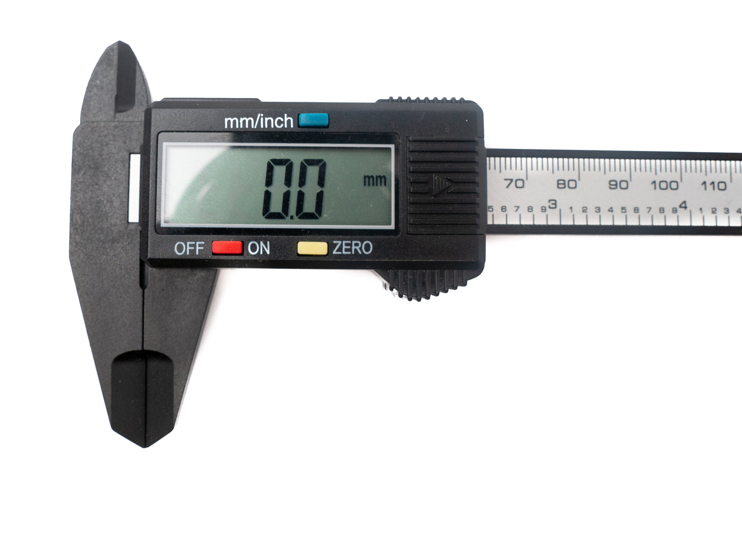 SYSTEM-S digital caliper 150 mm Zero function various modes in black