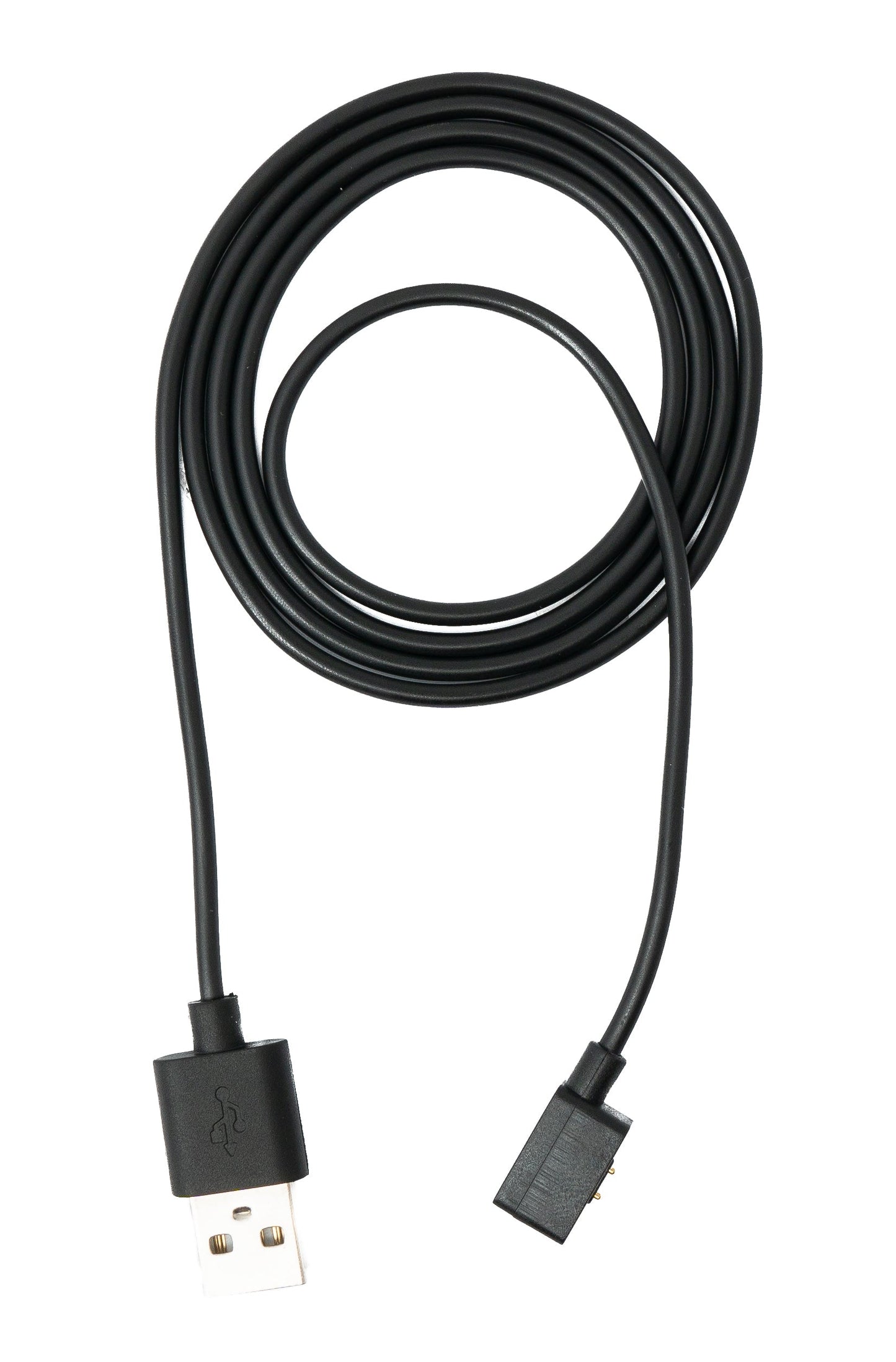 SYSTEM-S USB 2.0 Kabel 100 cm Ladekabel für Xiaomi RedMi Watch 2 Lite Smartwatch Schwarz