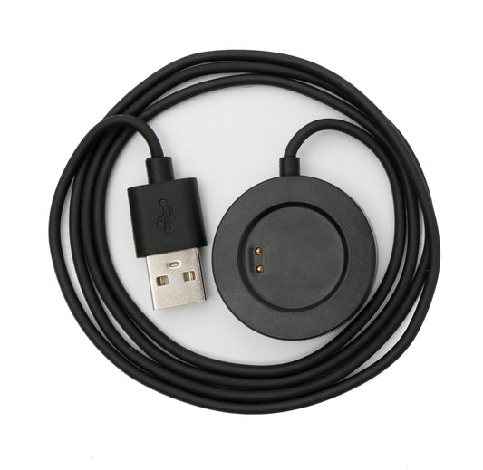 SYSTEM-S USB 2.0 Cable 100 cm Charging Station for Realme Watch 2 Watch Pro Smartwatch Black