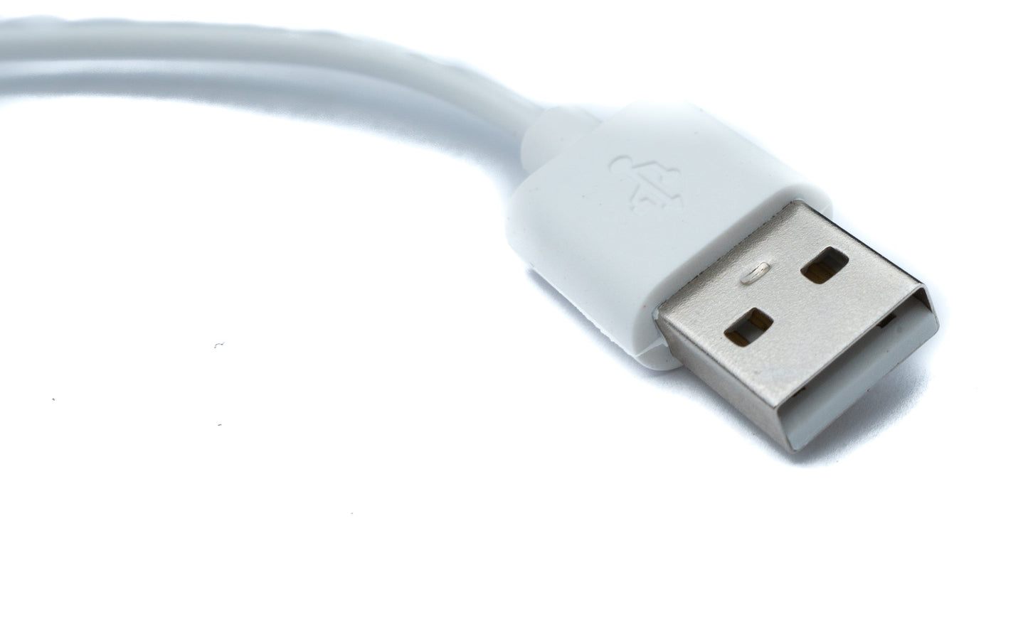 SYSTEM-S USB 2.0 snúra, 100 cm, hleðslusnúra fyrir Huawei M Pen 2 blýant, hvít