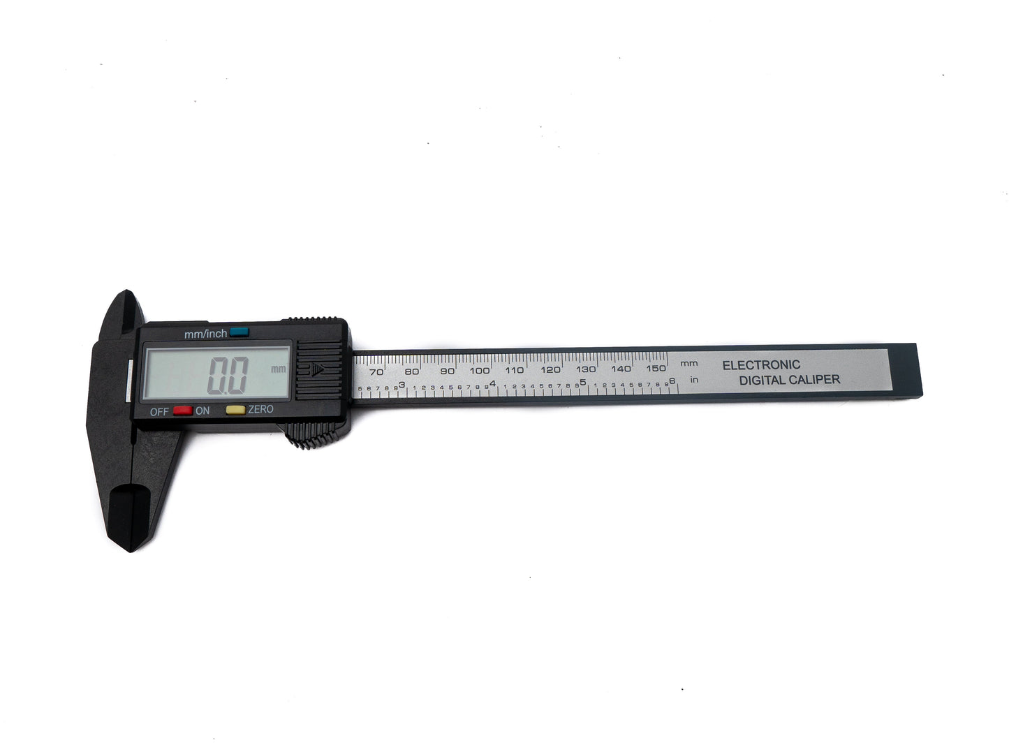 SYSTEM-S digital caliper 150 mm Zero function various modes in black