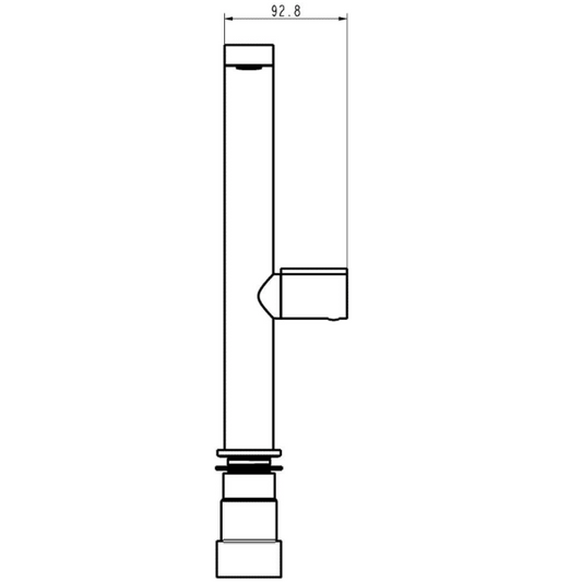 Aqua-Su "Agona" Spültisch-Einhebelmischer (chrom)