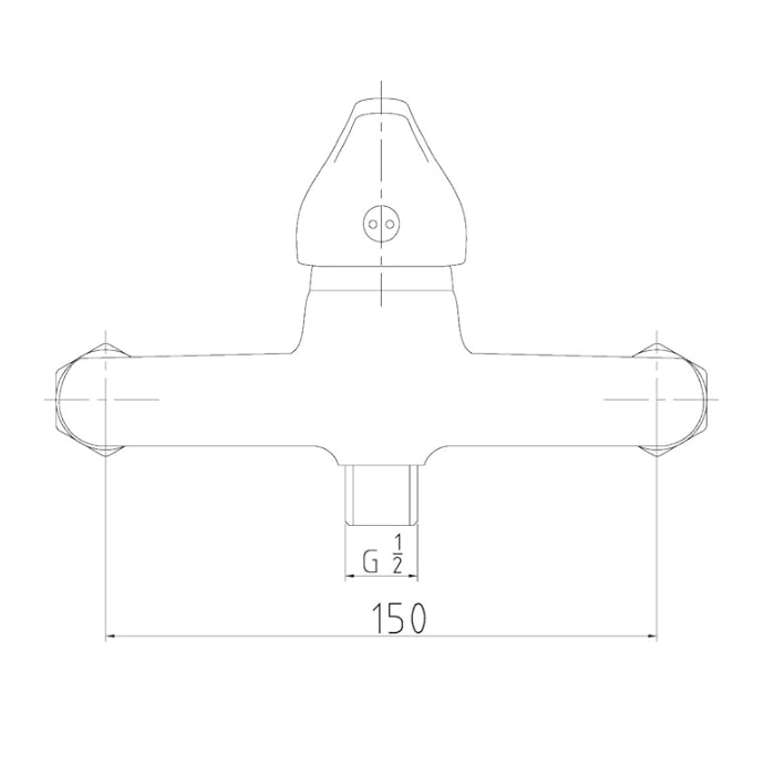Aqua-Su "Tiado" Duscharmatur (chrom)
