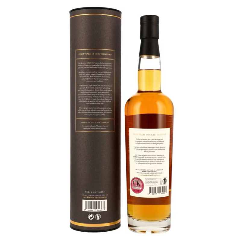 Bimber 8 2016/2024 - Bimber Harmony of Eight - Fyrrverandi bourbon og PX sérrí