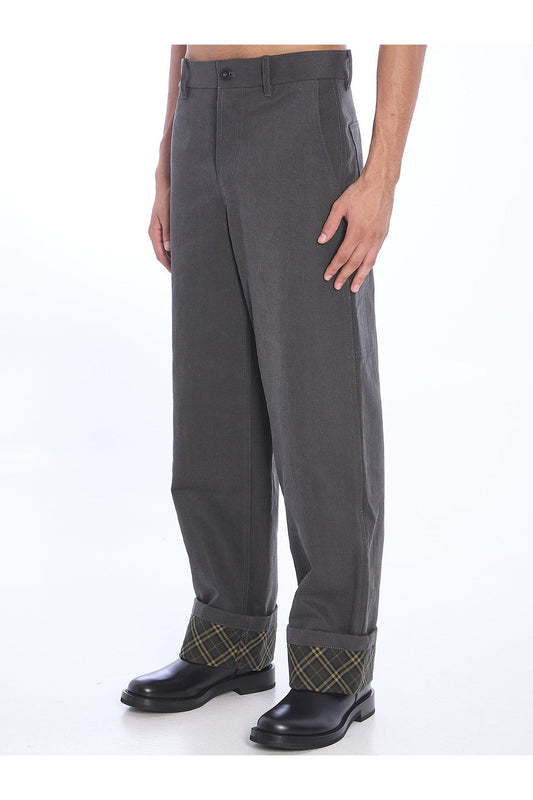 Black Carpenter Trousers