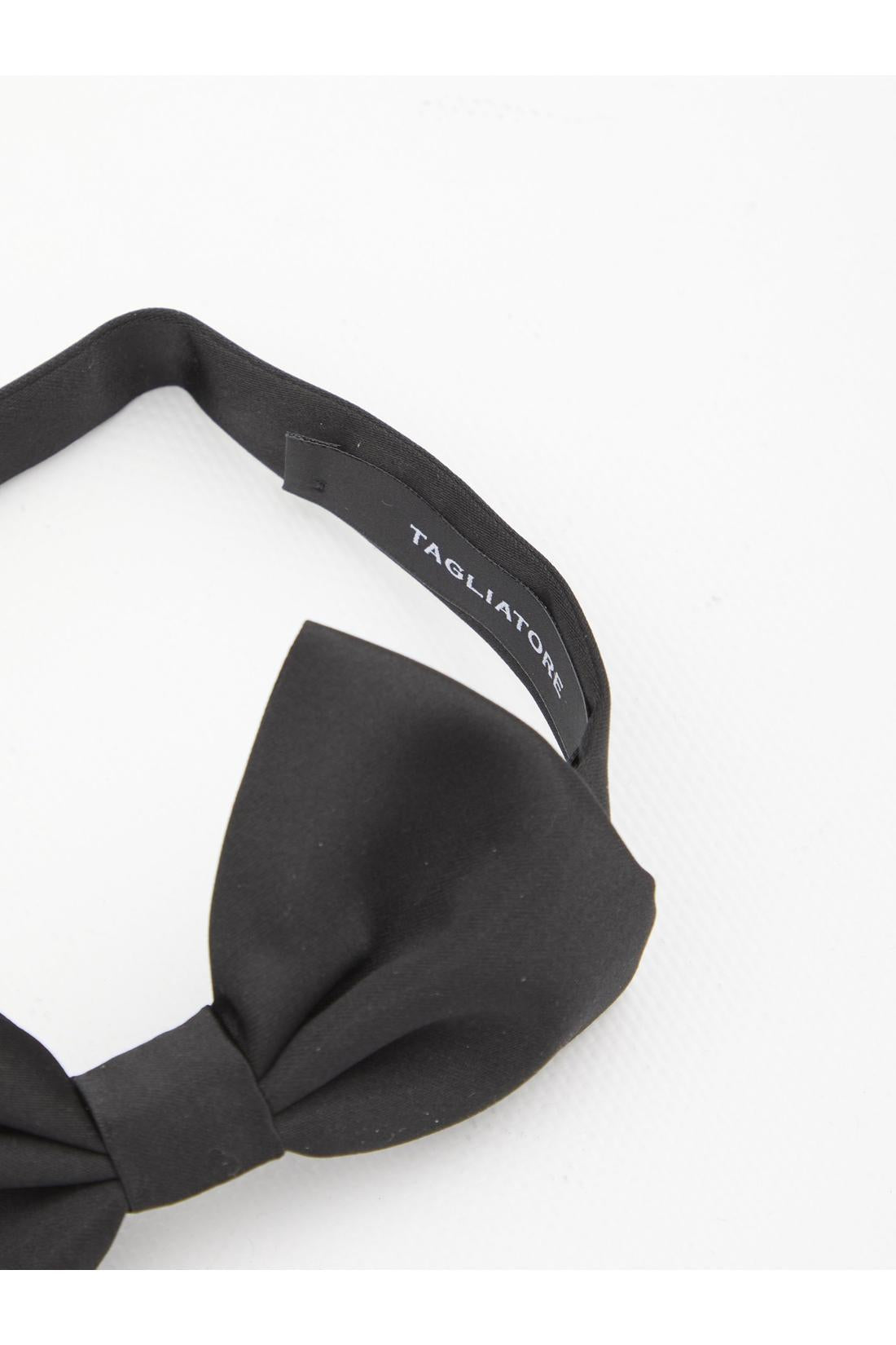 Black bow tie