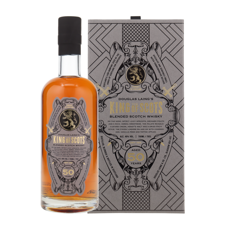 The King of Scots - Douglas Laing - 50 Y Blended Scotch