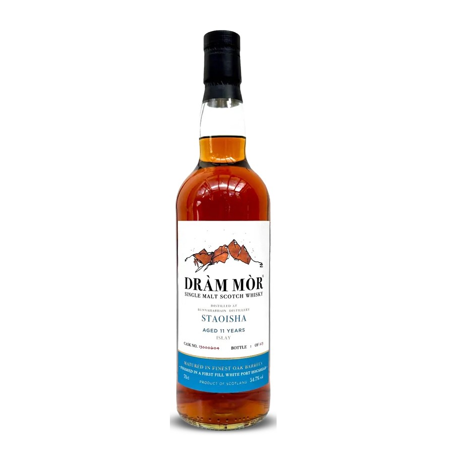 Staoisha (Bunnahabhain) 11 2013/2025 - Dràm Mòr - 1. Fill White Port Finish