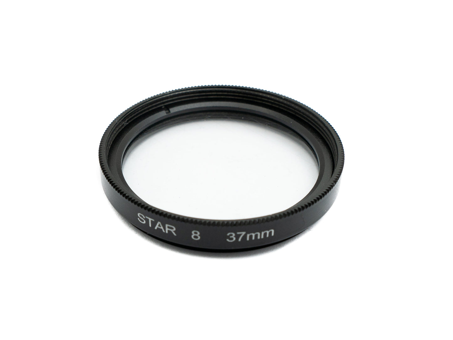 SYSTEM-S Star Filter Set 37 mm 4/6 8 punkta linsa fyrir snjallsímaljósmyndun í svörtu