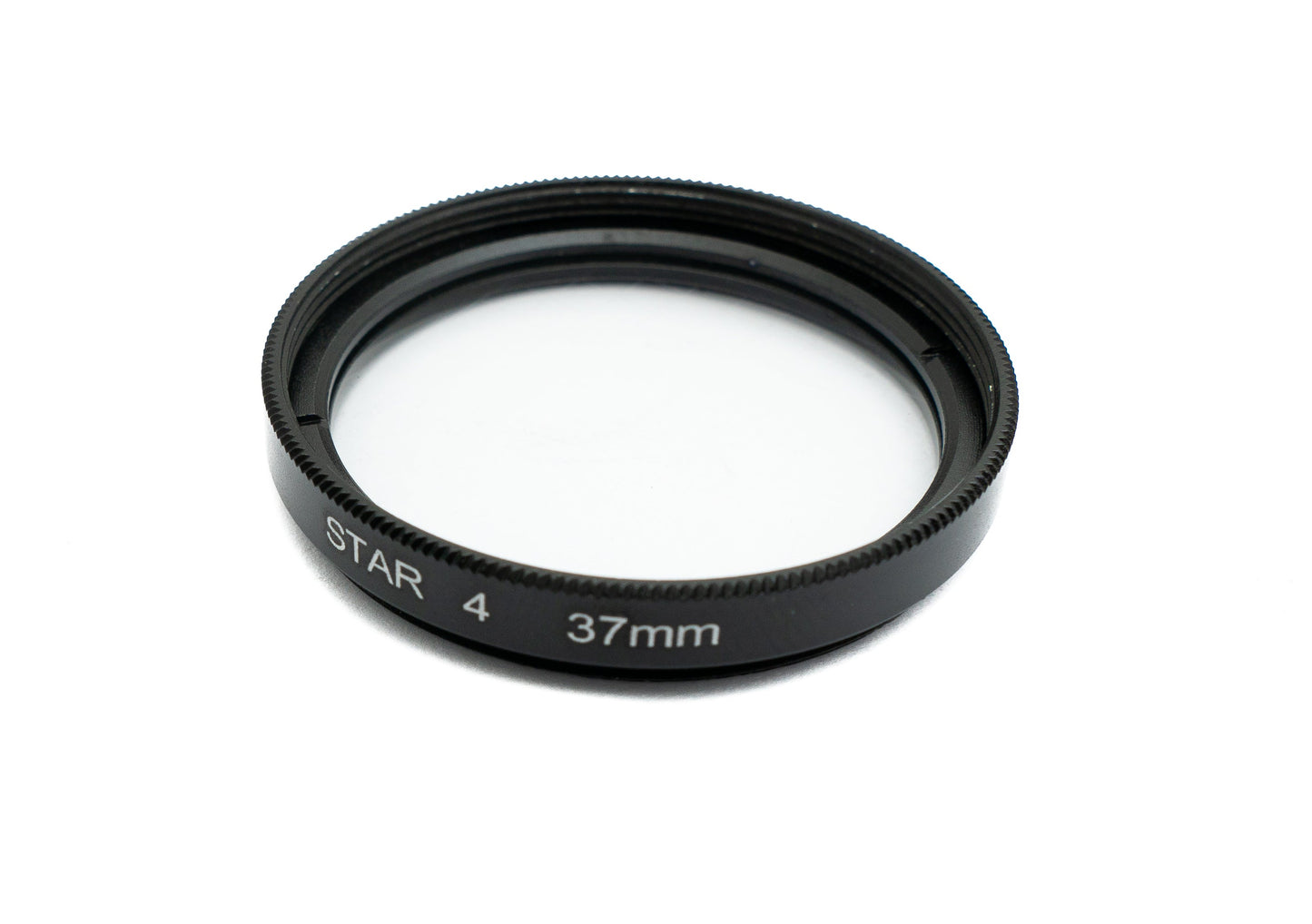 SYSTEM-S Star Filter Set 37 mm 4/6 8 punkta linsa fyrir snjallsímaljósmyndun í svörtu
