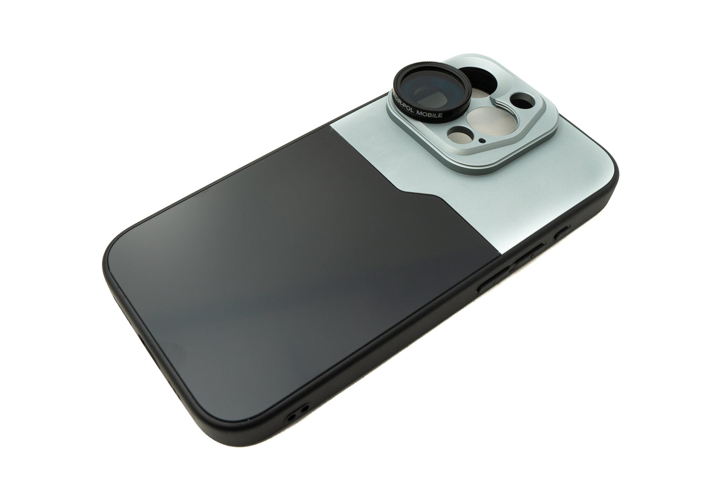 SYSTEM-S CPL Filter 37 mm Circular Polarizer Linse mit Hülle für iPhone 15 Pro