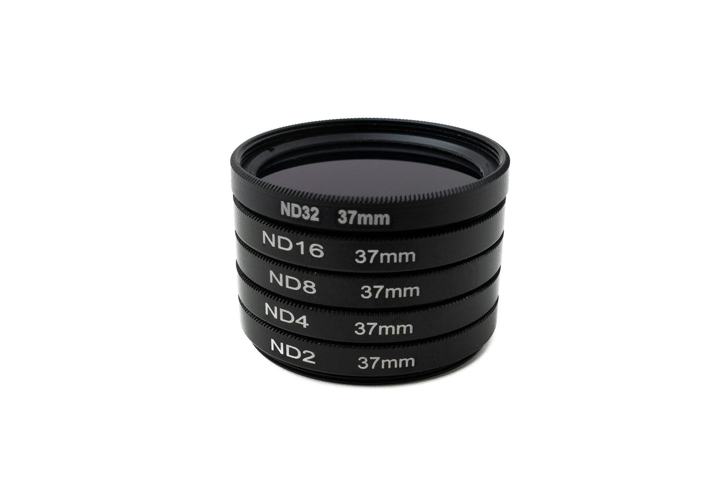 SYSTEM-S ND síusett 37 mm hlutlaus þéttleiki með þráðhulstri og tösku fyrir iPhone 15 Pro