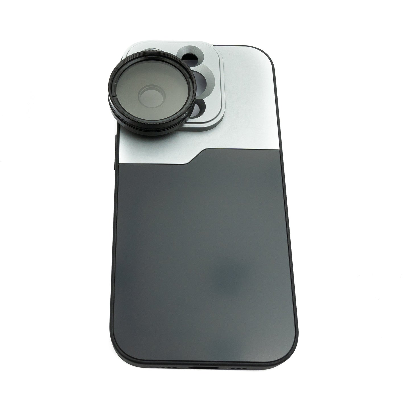 SYSTEM-S CPL Filter 37 mm Circular Polarizer Lens with Thread Case for iPhone 14 Pro
